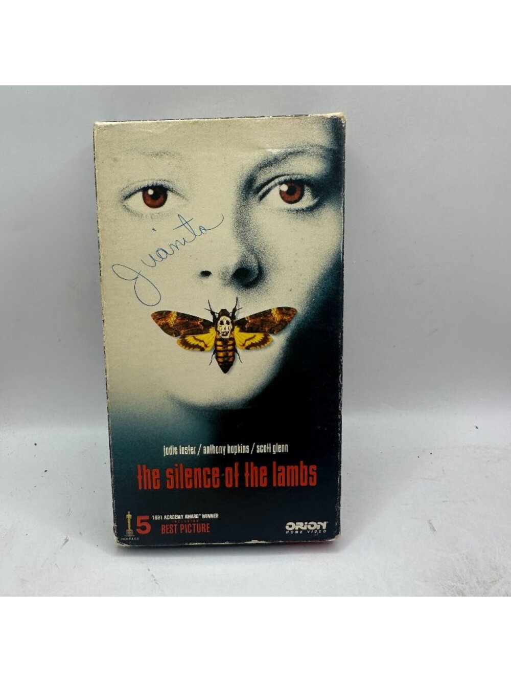 The Silence Of The Lambs VHS 1991 Orion R Jodie Foster Anthony Hopkins Best Pict